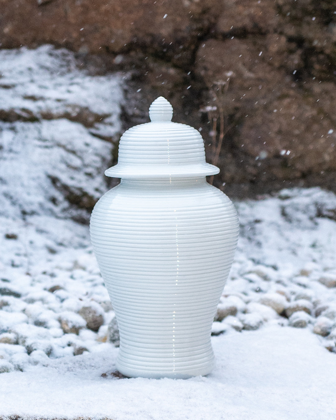 Ginger Jar - Hvit