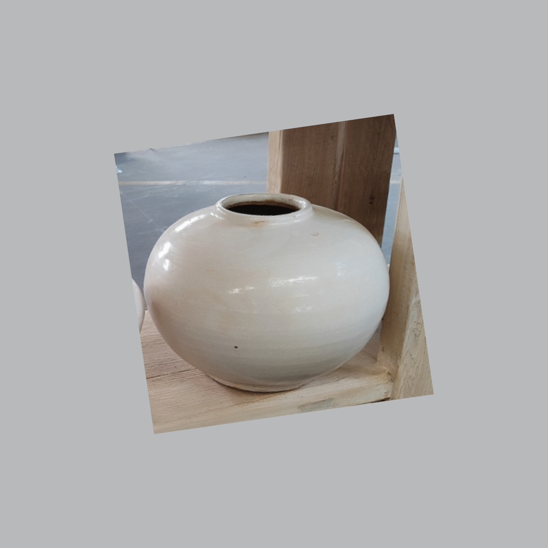 Hvit vase