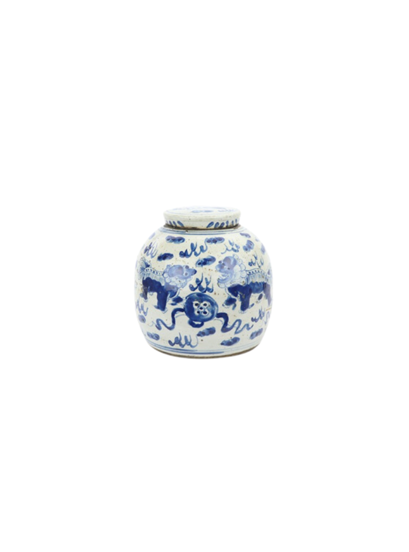 Chinoiserie Tea Jar