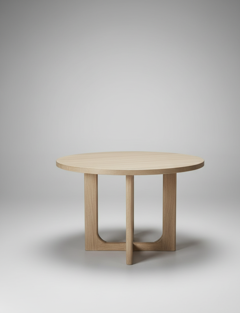 RW rundt alm spisebord