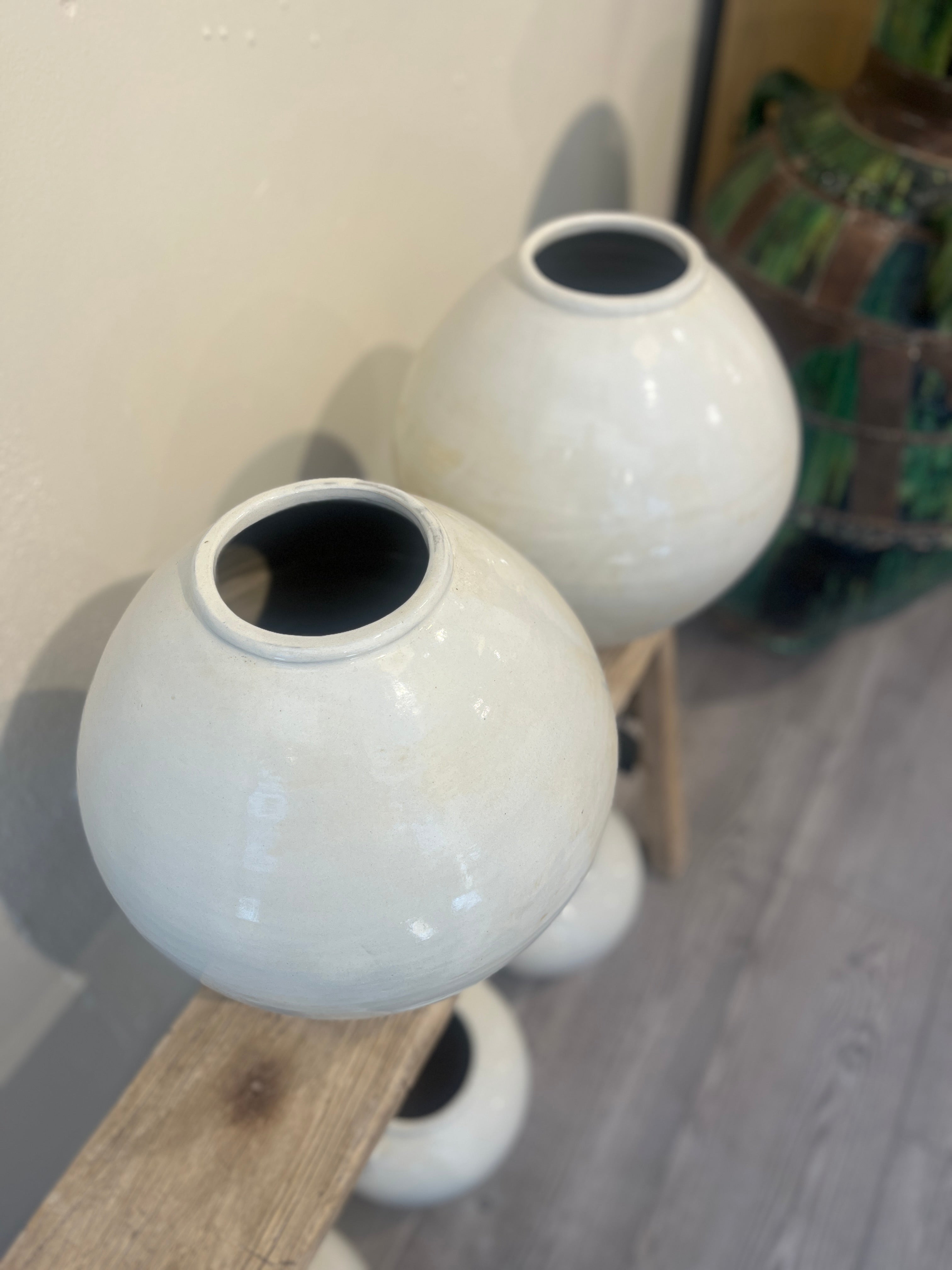 Hvit vase