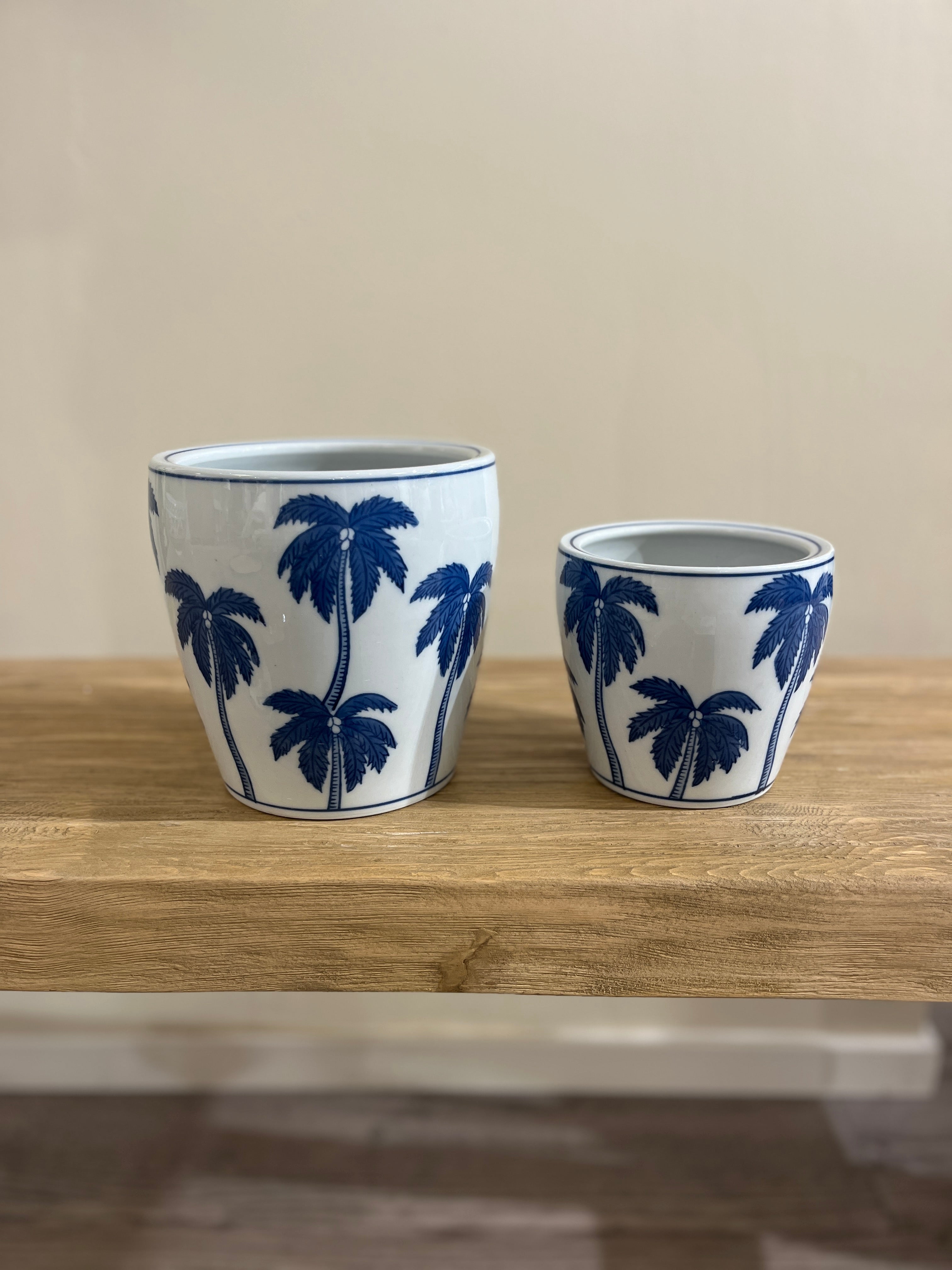 Palme blomsterpotter