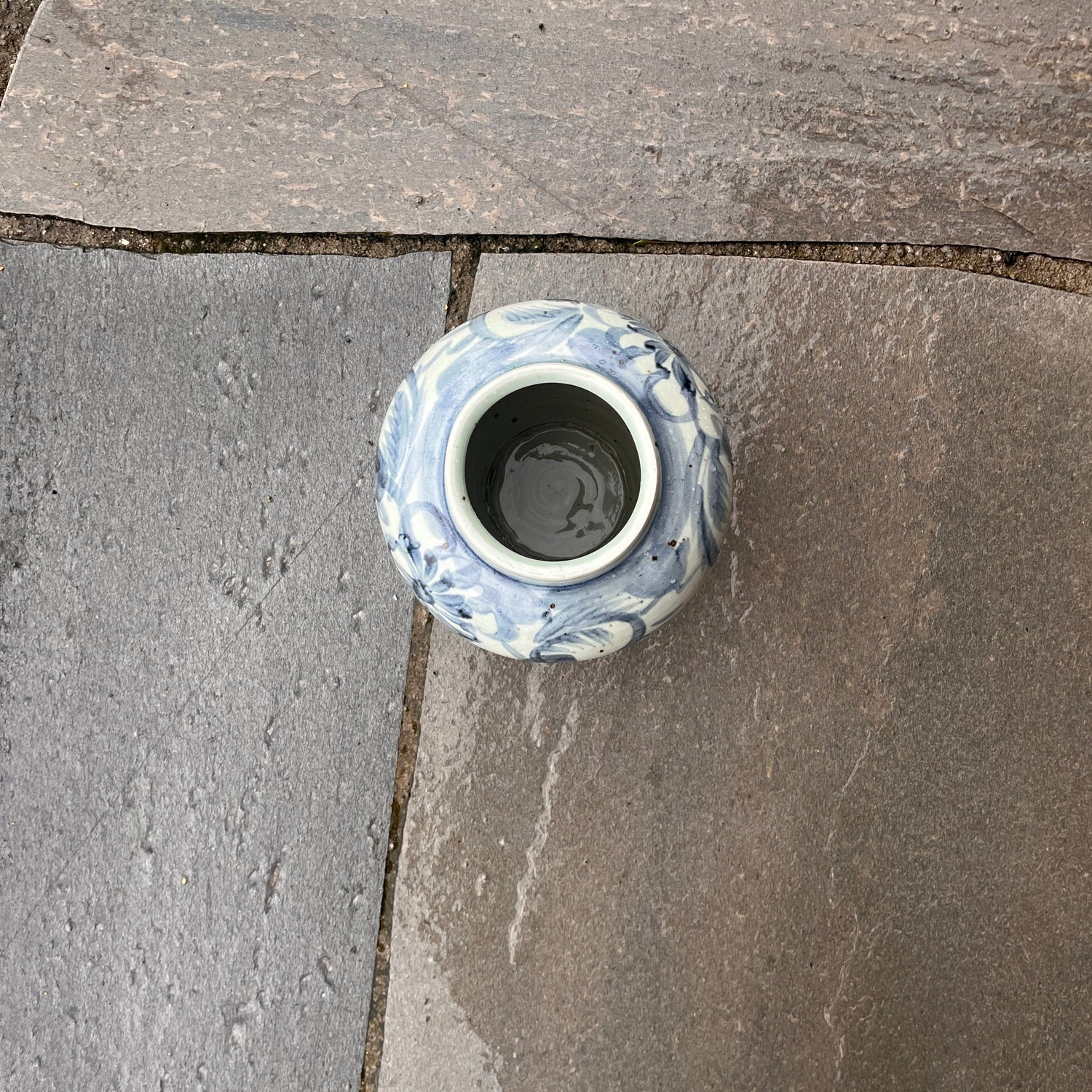 Håndmalt Cloud vase