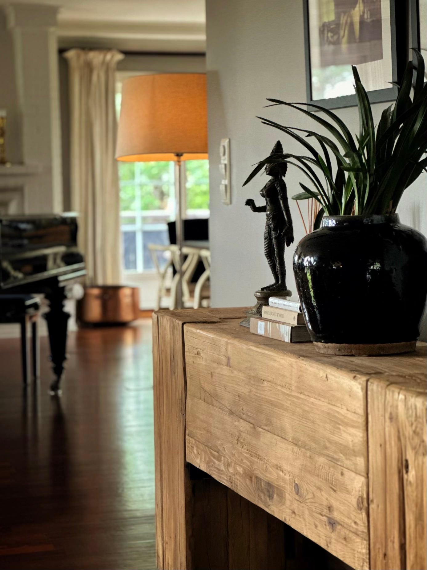 Kimchi sort glasert krukke