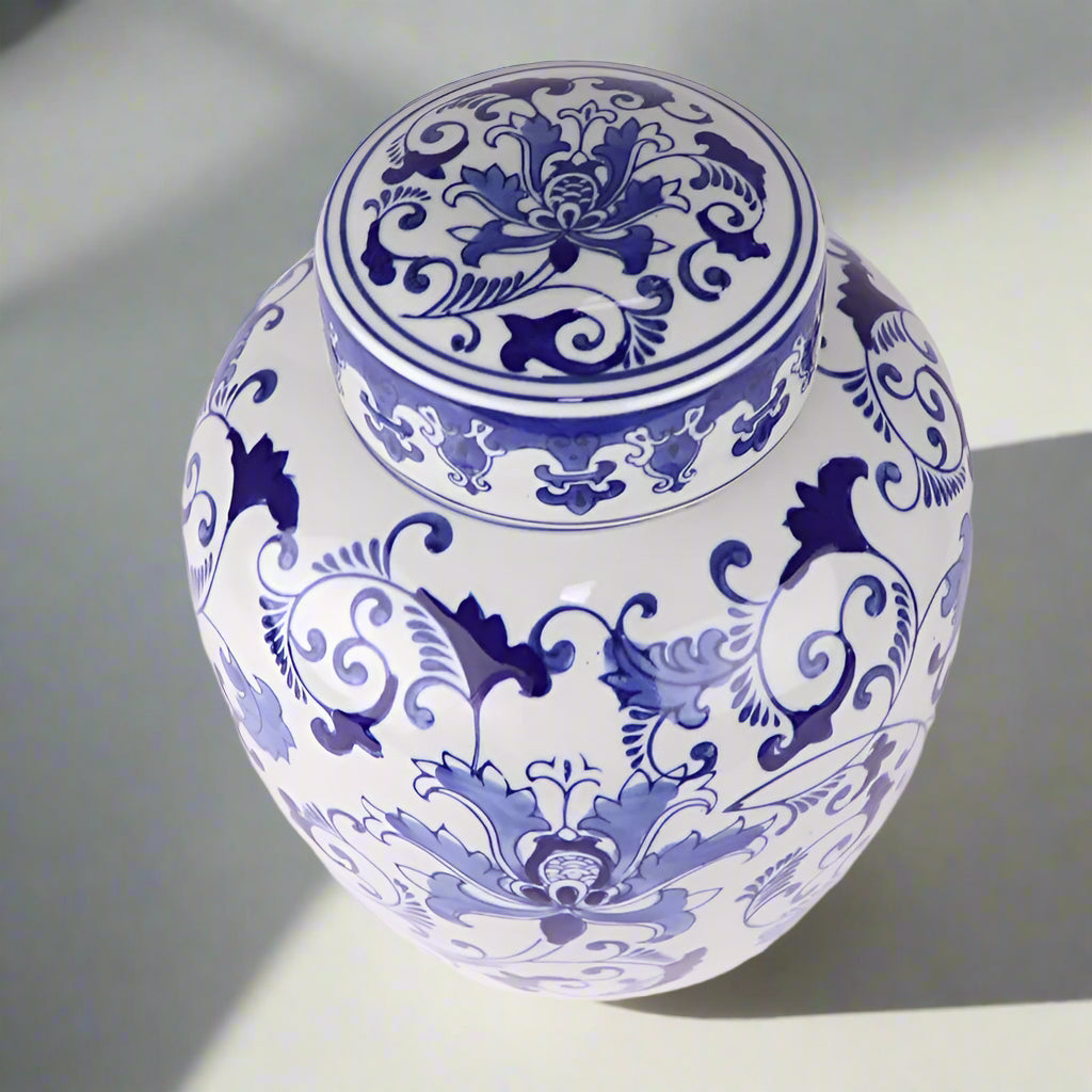 Chinoiserie Tea Jar