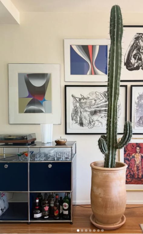 "Straight" terrakotta krukke