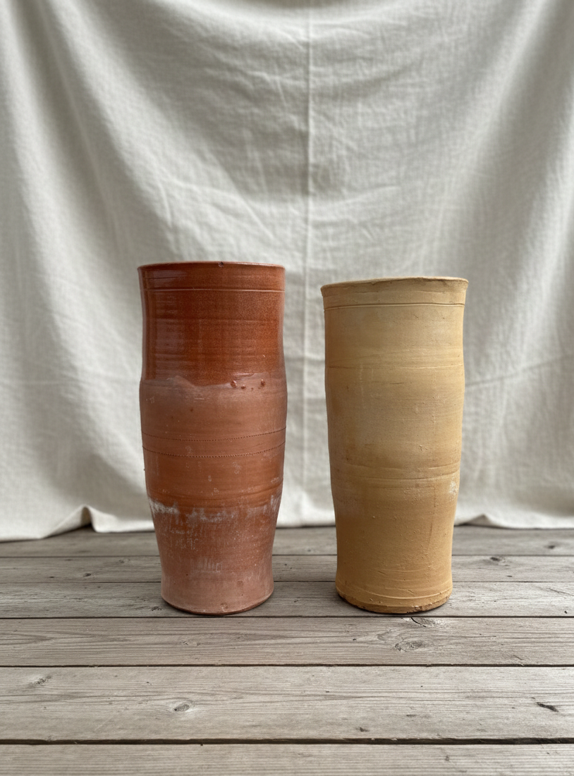 Smal terrakotta krukke