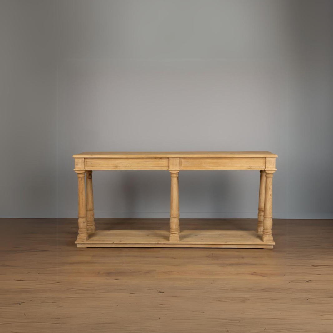 Konsollbord med balustrade ben