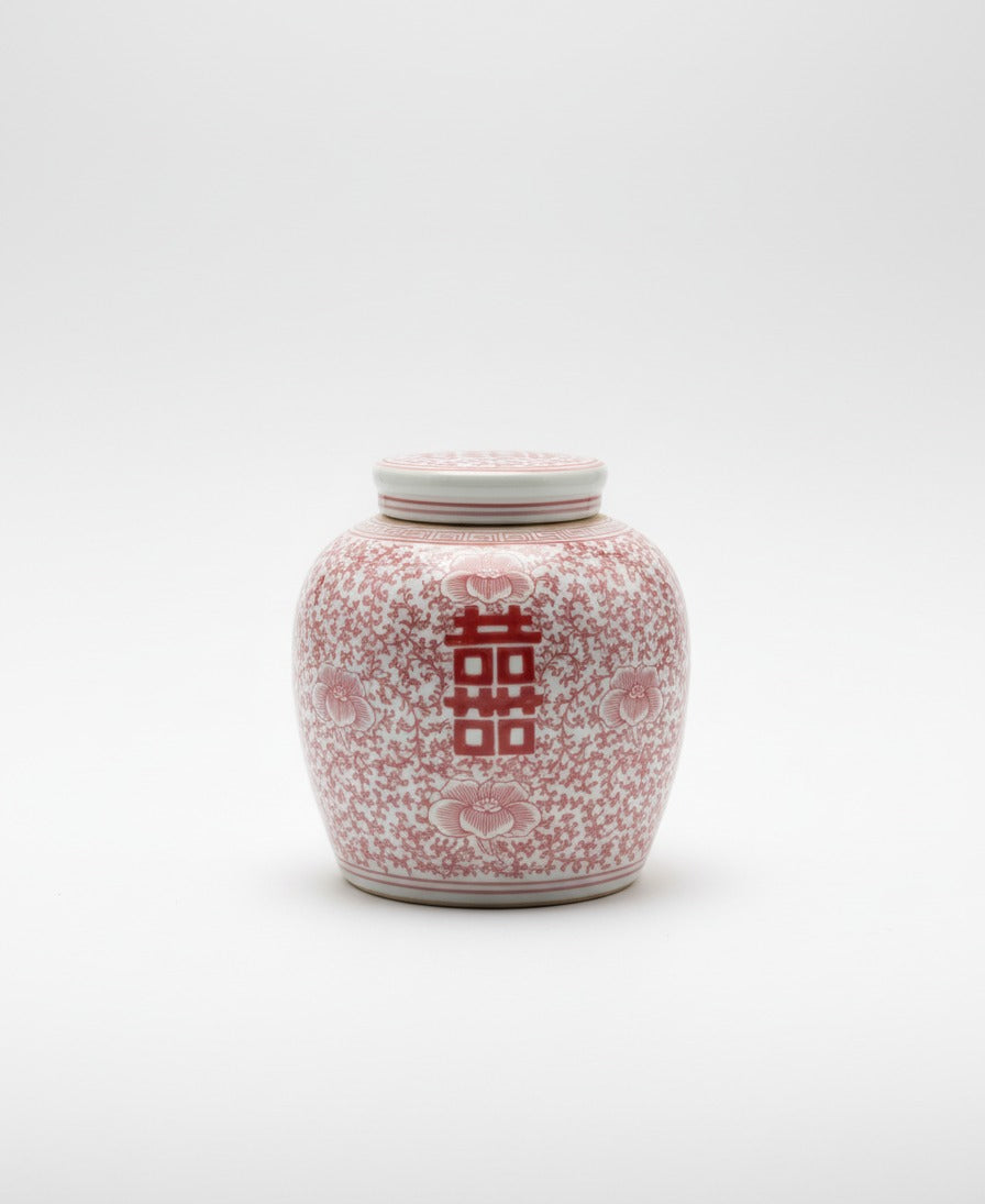Tea Jar - Double Happiness