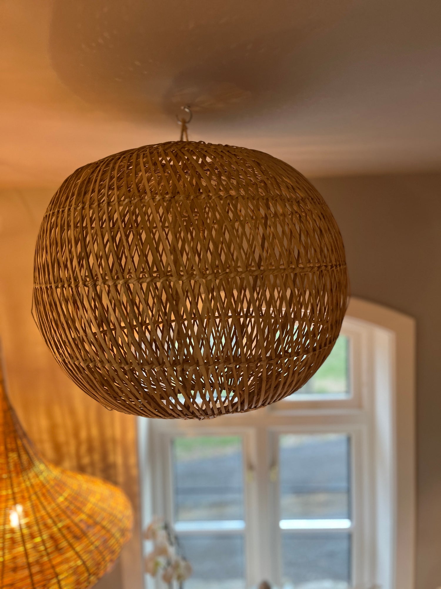 Mini rund lampeskjerm