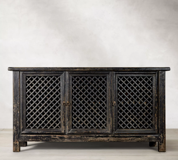 RW distressed 3-dørs skjenk