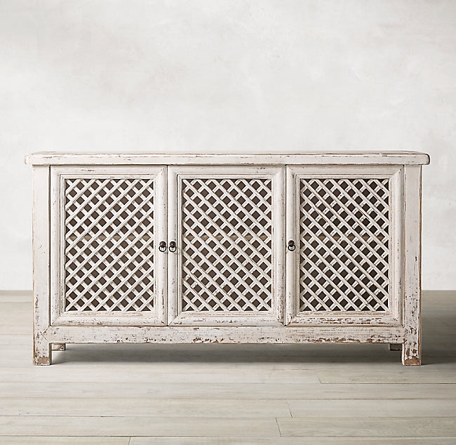 RW distressed 3-dørs skjenk