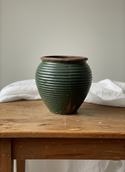 Blomsterpotte - Rillet Kiln