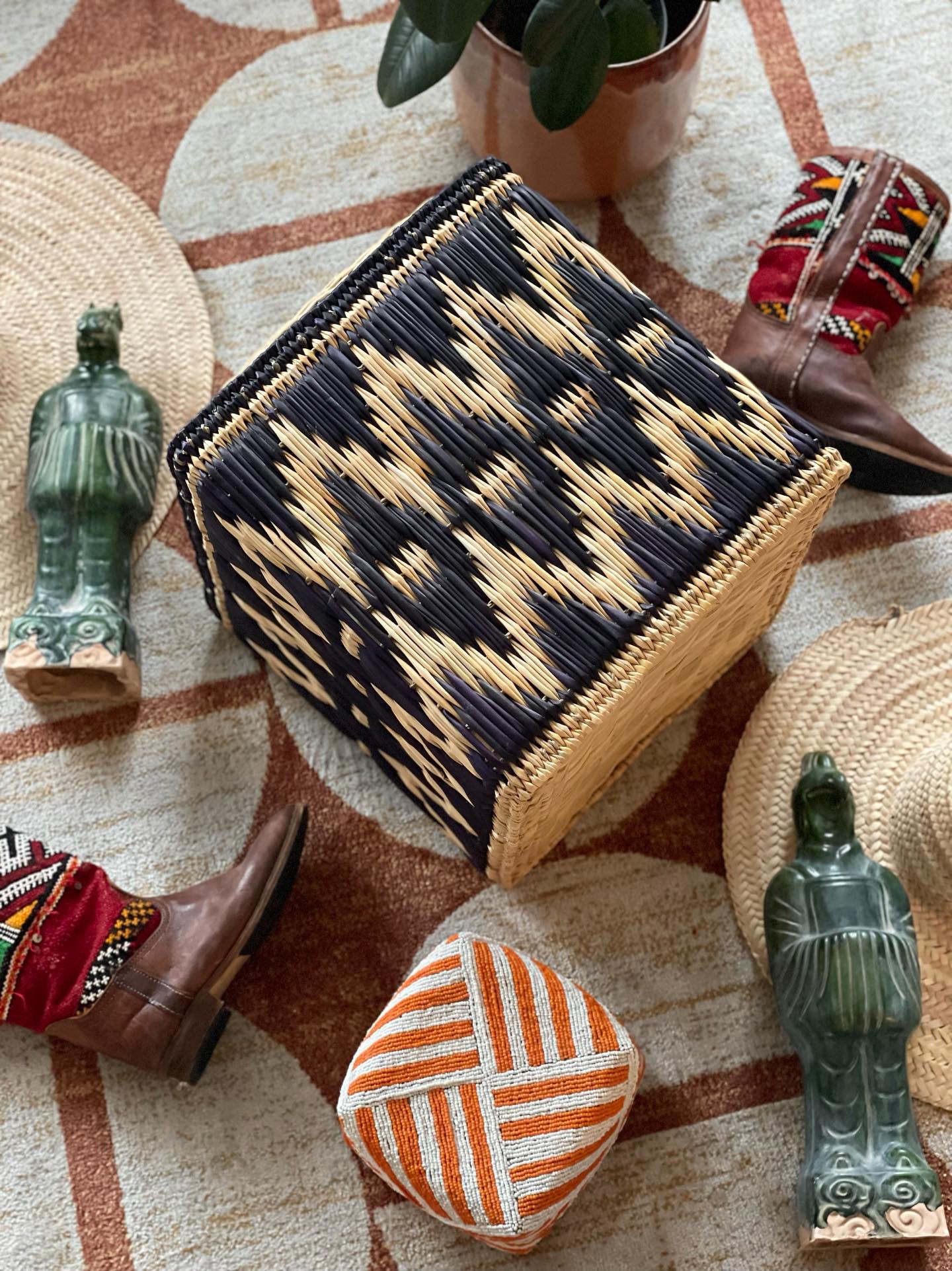 Puff - Raffia