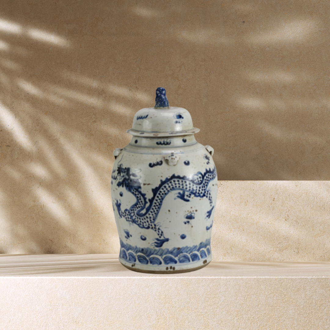 Chinoiserie Ginger Jar