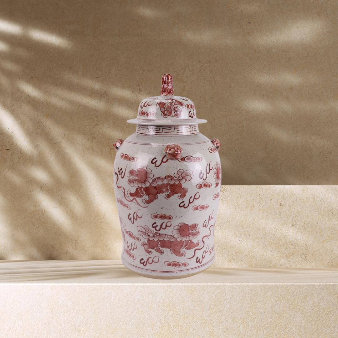 Chinoiserie Ginger Jar