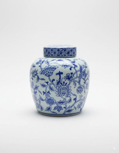 Chinoiserie Tea Jar