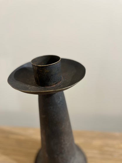 Lysestake i brent kobber