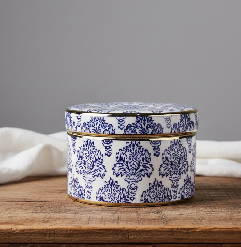 Trinket Box - Paisley Mønster