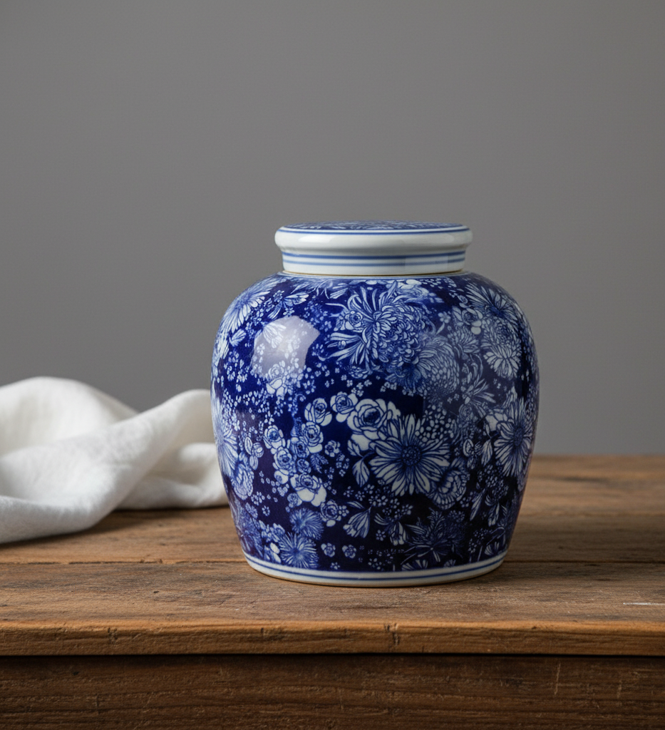 Tea Jar - Blå