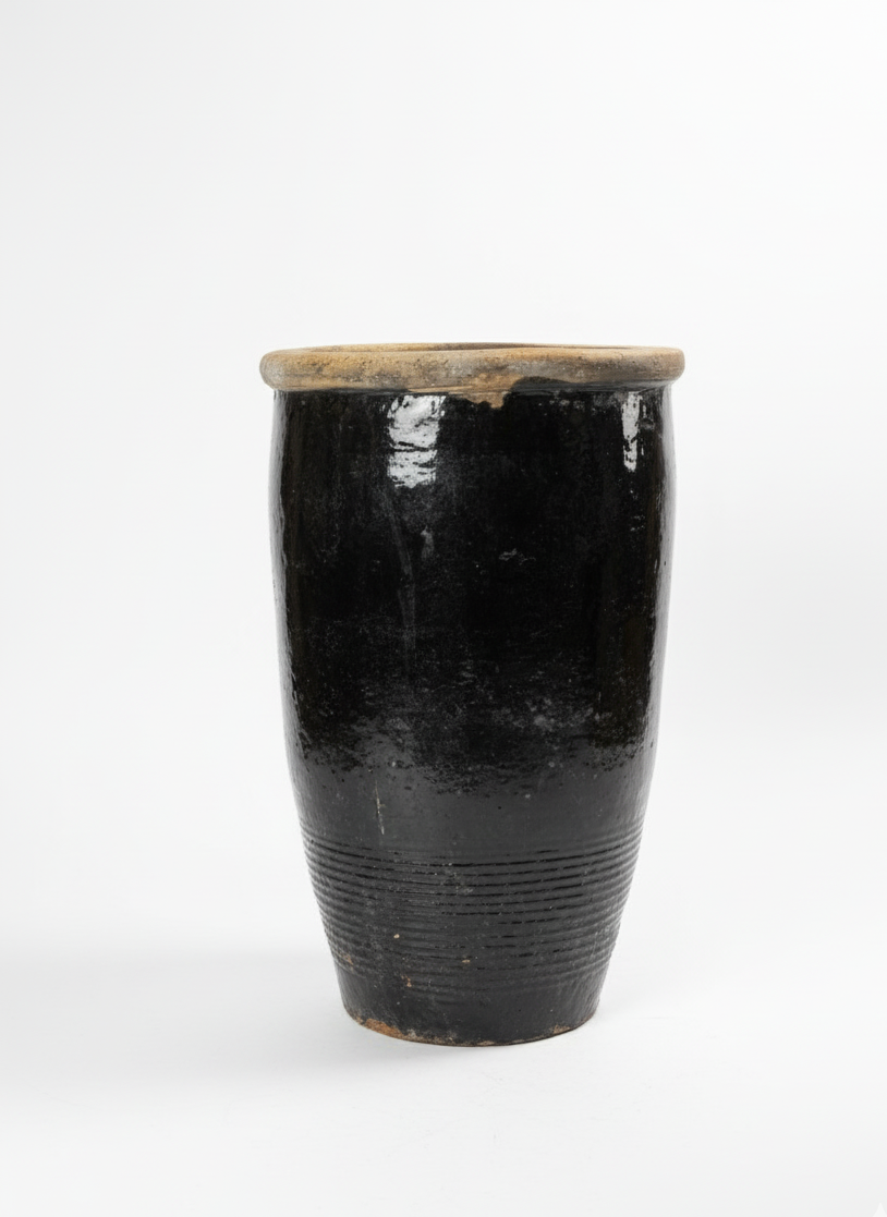 Zhu stor sort krukke