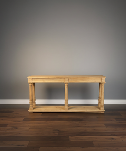 Konsollbord med balustrade ben