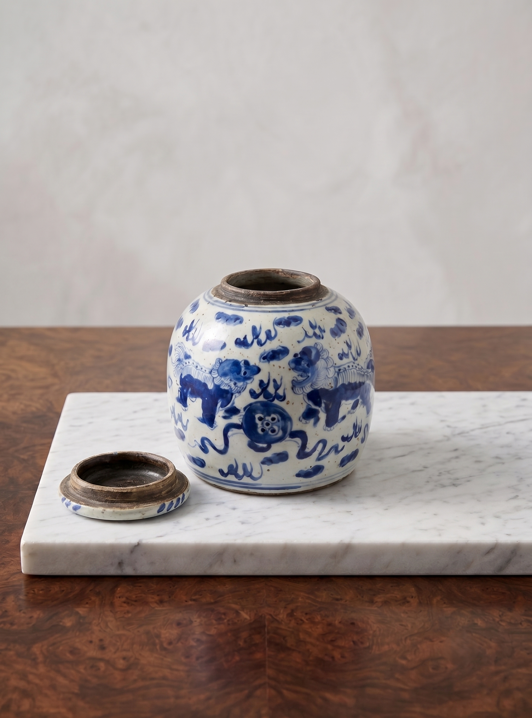 Tea Jar - Chinoiserie