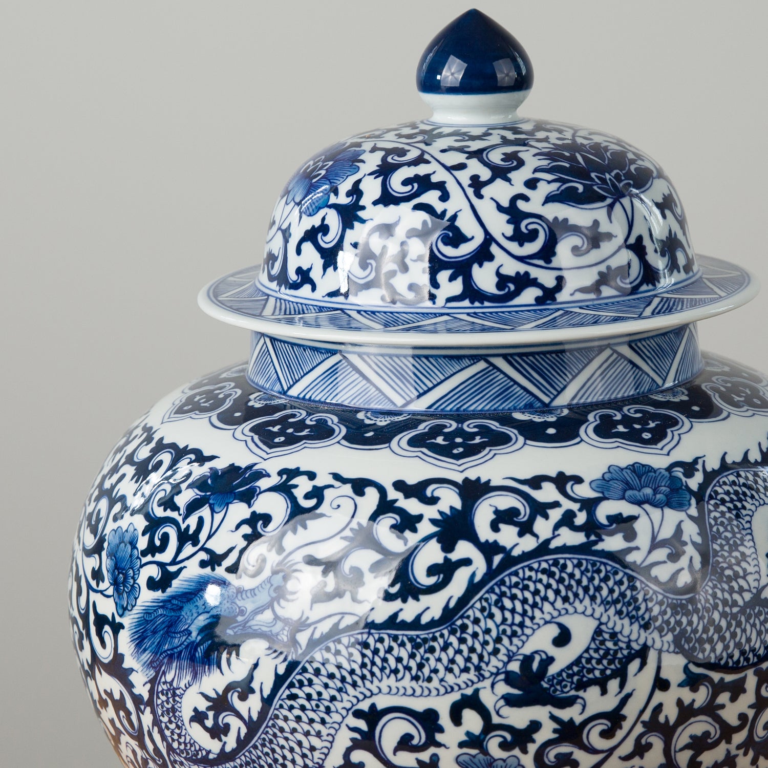 Chinoiserie Ginger Jar