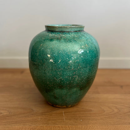 Sea green vase